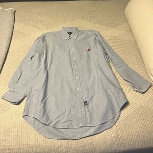 Ralph Lauren Light Blue Casual Button-Down Shirt